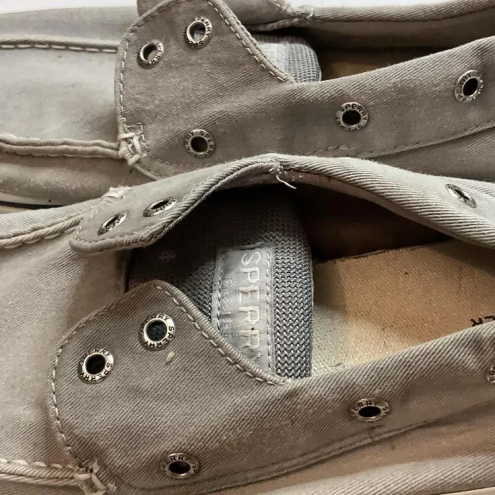 Sperry Men's Grey Boat-shoes